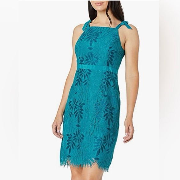 Lilly Pulitzer Teal Midi Dress - Picture 2 of 7